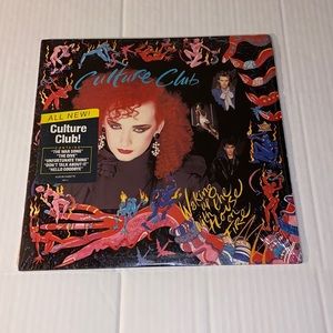 Culture Club ‎Virgin Records Vinyl Record Waking Up With The House On Fire 1984